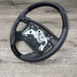 Chevy Camaro Steering Wheel Restored to New Leather and Wood P2718