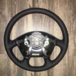 Chevy Corvette 1998 Steering Wheel Restored to New Leather P2547