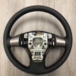 Chevy Corvette 2007 Steering Wheel Restored to New Leather P9792