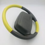 Chevy Impala SS 1996 Steering Wheel Restored to New Leather and Wood P2032