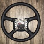 Chevy Silverado 2001 Steering Wheel Restored to New Leather P2899