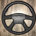 Chevy Silverado 2003 Steering Wheel Restored to New Leather P6471