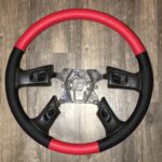 Chevy Silverado 2005 Steering Wheel Restored to New Leather P5024