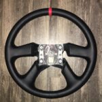 Chevy Silverado 2005 Steering Wheel Restored to New Leather P6245