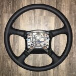 Chevy Silverado Steering Wheel Restored to New Leather P2329