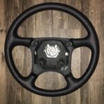 Chevy Tahoe 2004 Steering Wheel Restored to New Leather 3919