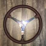 Coupe HotRod 5 Window 1933 Steering Wheel Restored to New Leather P3098