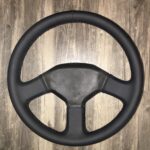 Delorean 1982 Steering Wheel Restored to New Leather P3355