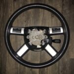 Dodge Challenger 2010 Steering Wheel Restored to New Leather P1983