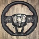 Dodge Challenger 2016 Steering Wheel Restored to New Leather P1351