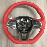 Dodge Challenger 2020 Steering Wheel Restored to New Leather P9190