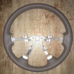 Dodge Ram 2004 Steering Wheel Restored to New Leather P9738
