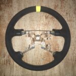 Dodge Stealth 1994 Steering Wheel Restored to New Alcantara P9156