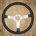 Ferrari Dino Steering Wheel Restored to New Leather P9878