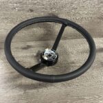 Ford Bronco 1971 Steering Wheel Restored to New Leather P6927