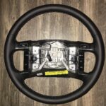 Ford Bronco 1995 Steering Wheel Restored to New Leather P0275