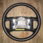Ford Bronco 1996 Steering Wheel Restored to New Leather P8663