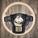 Ford F150 2017 Steering Wheel Restored to New Leather P1161