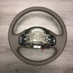 Ford F350 1997 Steering Wheel Restored to New Leather P0253