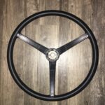 Ford Mustang 1967 Steering Wheel Restored to New Leather P6490