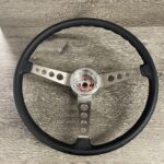 Ford Mustang 1968 Steering Wheel Restored to New Leather P4404