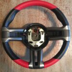 Ford Mustang 2010 Steering Wheel Restored to New Leather P7835