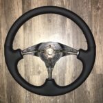Ford Mustang SVO 1985 Steering Wheel Restored to New Leather P4440