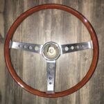 Ford Mustang Shelby 1966 Steering Wheel Restored to New Wood P0849