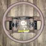 Ford Taurus 1991 Steering Wheel Restored to New Leather P2602
