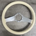 Ford Thunderbird Convertible 1955 Steering Wheel Restored to New Leather P5583 (2)