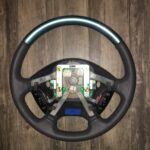 Ford Thunderbird Steering Wheel Restored to New Leather P3346