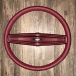 Ford Torino 1970 Steering Wheel Restored to New Leather P2443