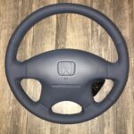 Honda 2000 Steering Wheel Restored to New Leather P2701