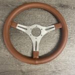 Honda S600 1965 Steering Wheel Restored to New Leather P6541