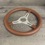 Honda S600 1965 Steering Wheel Restored to New Leather P6542