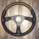 Hummer Alpha 2006 Steering Wheel Restored to New Leather P1622