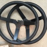 International Scout 1978 Steering Wheels Restored to New Leather P3746