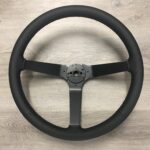 International Scout Steering Wheel Restored to New Leather P9132