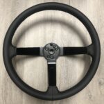 International Steering Wheel Restored to New Leather P9536