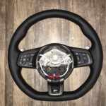 Jaguar F Type 2016 Steering Wheel Restored to New Leather P7241