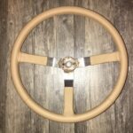 Jeep CJ7 1984 Steering Wheel Restored to New Leather P3838