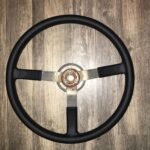Jeep CJ7 Renegade 1985 Steering Wheel Restored to New Leather P7002