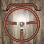 Jeep CJ8 1982 Steering Wheel and Grab Bar Restored to New Leather P2753