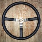 Jeep Commanche 1988 Steering Wheel Restored to New Leather P9477