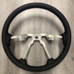 Jeep Grand 2003 Steering Wheel Restored to New Leather P9689
