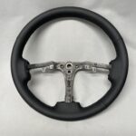 Jeep Grand Cherokee 1998 Steering Wheel Restored to New Leather P2654
