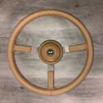 Jeep Sahara 1993 Steering Wheel Restored to New Leather P1604