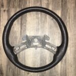 Jeep Wrangler 1998 Steering Wheel Restored to New Leather P1080