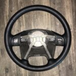 Jeep Wrangler Steering Wheel Restored to New Leather P5977