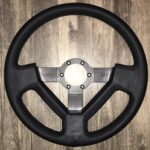 Lamborghini Jalpato 1985 Steering Wheel Restored to New Leather P4642